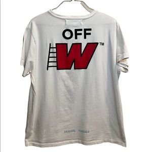 Off-White White Ladder T-Shirt